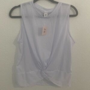 NWT- Pixie Lady- White knit tank- Size XL